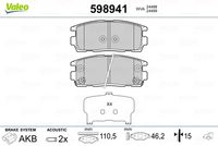 Pastiglie Freno PF OPEL Antara2.0 CDTi,2.4i 16V,3.2 i 10