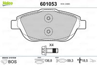 Pastiglie Freno Citroen C3, DS3 /  C3 Picasso