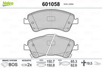 Pastiglie Freno Toyota Avensis front 2009 2.2D-4D