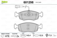 Pastiglie Freno brake pads FIAT 500 Fr