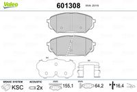 Pastiglie Freno brake pads HYUNDAI ix55 Fr