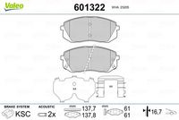 Pastiglie Freno Brake pads HYUNDAI i40, ix35 Fr