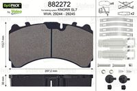 Pastiglie Freno VI optiPACK MB Actros MP4