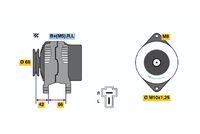 0986035851 Alternatore val.reso € 40