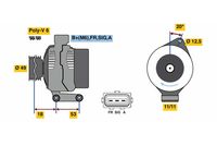 0986080700 Alternatore val.reso € 40