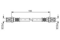 1987476030 Tubo flessibile freno