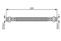 1987476560 Tubo flessibile freno