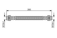 1987476869 Tubo flessibile freno