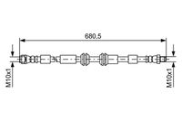 1987481734 Tubo flessibile freno