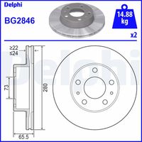 BG2846 DISCO FR.FIAT DUCATO