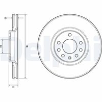 BG3770 DISCO FR.OPEL ASTRA