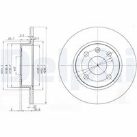 BG3771 DISCO FR.OPEL CORSA