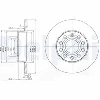 BG3890 DISCO FR.VW GOLF P