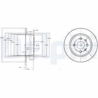 BG2635 DISCO FR.OPEL ASTRA