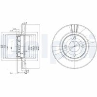 BG2784 DISCO FR.AUDI COUPE