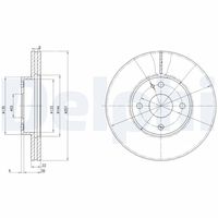 BG2804 DISCO FR.MAZDA MX3