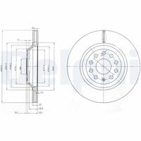 BG3975 DISCO FR.VW GOLF