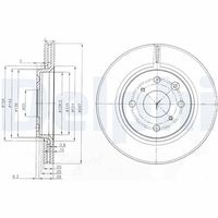 DISCO FRENO ANT DELPHI BG3976