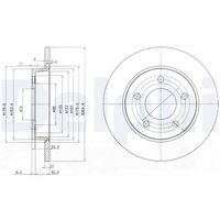 BG4025 DISCO FR.MAZDA 3