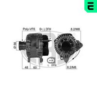 ALTERNATORE AUDI A1 1,6TDI.2,0TDI >15 (3PZ)