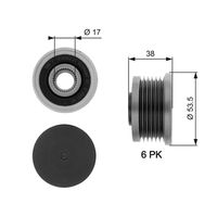 OAP7081 OVERRUNNING ALT.PULLEY