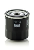 W712 Filtro olio  - vettura  -